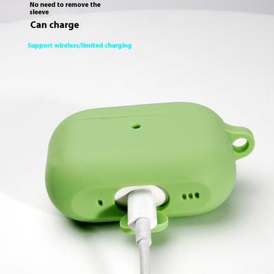 Zakup hurtowy etui silikonowego AirPods Pro 2 z karabińczykiem, kompatybilne z Bluetooth, etui ochronne na słuchawki