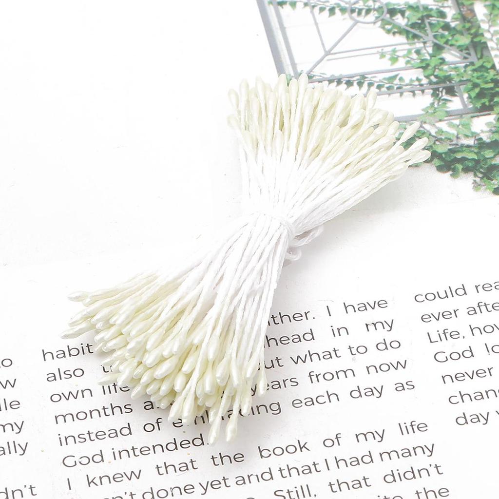 Handmade Chiffon Flower Stamen Hairpin Accessories - DIY Ancient Style Headpiece Core