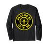Home Gym Antique Gold Parody Long Sleeve T-Shirt