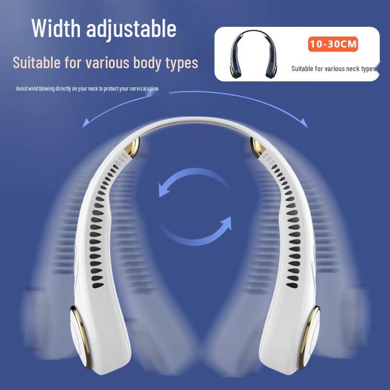 CNDB Wind Fire Wheel Portable Neck Fan