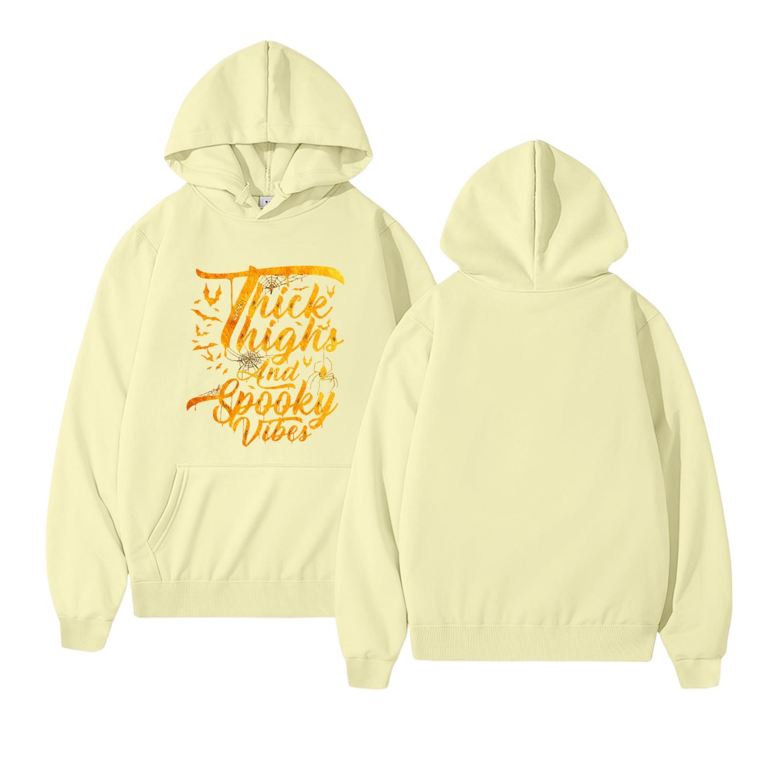 

Женские толстовки, осенняя мода, свитшоты с принтом, повседневная толстовка с длинным рукавом, свободная толстовка, осенняя толстовка L бежевый