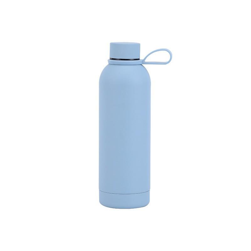 500ml 304 Stainless Steel Small Bottle Large-Capacity Thermos With Handle Outdoor Portable Sports Cup Vacuum Insulation Gifts