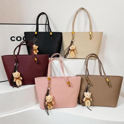 Women's 2025 Fashion Cross-Border Retro Shoulder Tote Bag - Large Capacity, Hot Style Commuter Bag