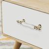AAAF Fashion Cabinet Handle Golden Kitchen Cupboard Door Handle Drawer Pull European Style White Furniture Handle