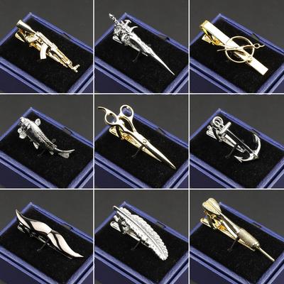 Clip de corbata para hombres, Único, Boda, Barra de cierre, Alfiler de corbata, Metal, Clip de corbata, Moda, Aleación