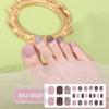 Gel Toenail Stickers Gel Manicure Stickers 3D Phototherapy Nails Semi-cured Toenail Stickers