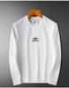 Herren Schwergewicht Gestickter Sport-Hoodie, Herbst/Winter 2025, Rundhals, Leicht lockere Passform