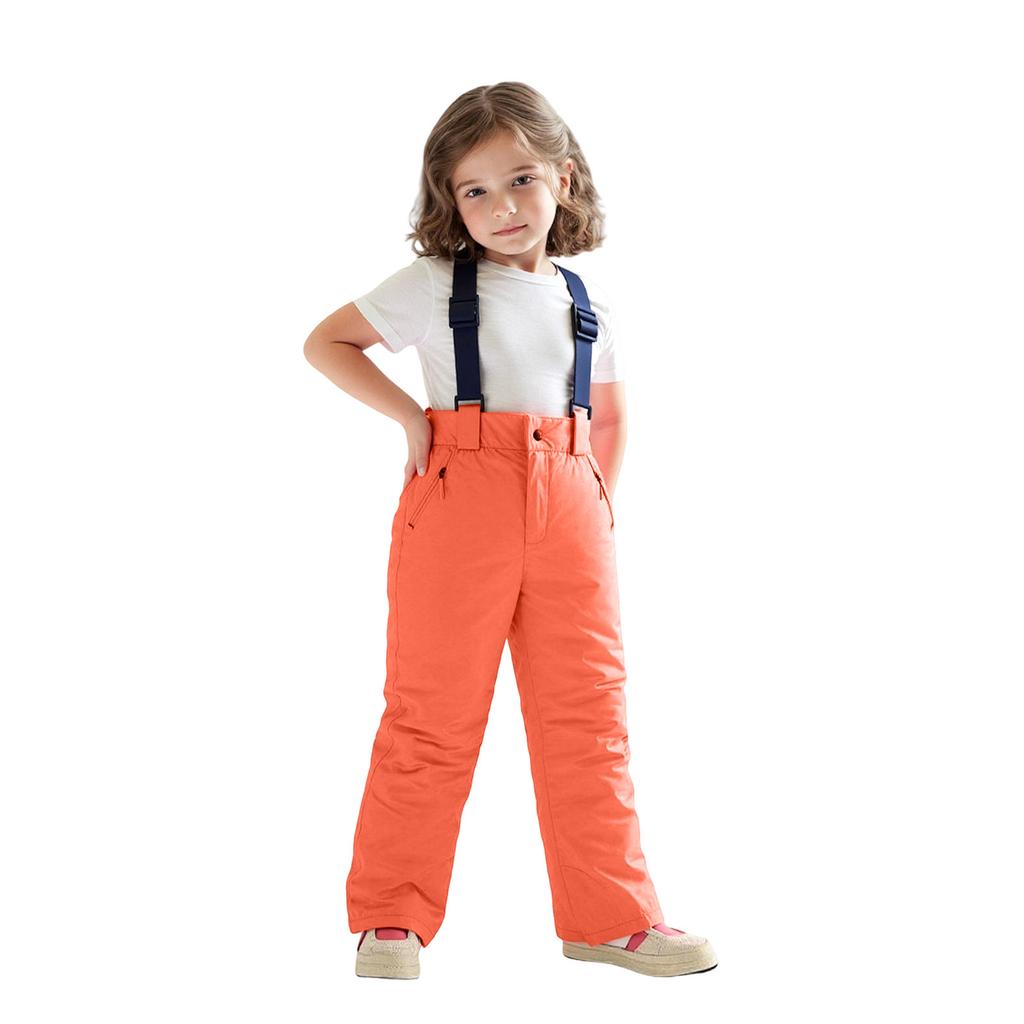 Çocuk Kayak Pantolonu - Rüzgar Geçirmez Kar Tulumu