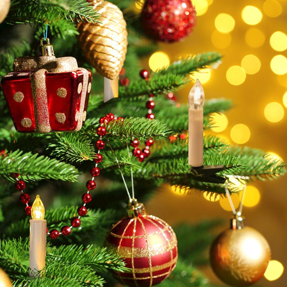 10 PCS Flameless Candles with Remote Control Realistic Color Changing LED Candles Battery Powered