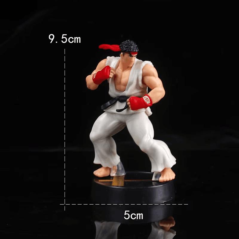 Anime Street Fighter Fighting Game Action Figure Ken Masters Hoshi Ryu PVC Collection Toys Desktop Decoration Christmas Gift