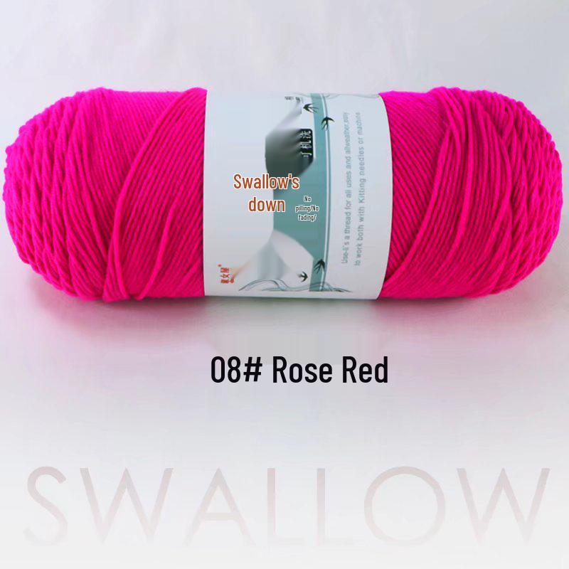Large Skein 5-Ply Milk Cotton Yarn: Luxurious Plush for Doll Making & Seat Cushions, Available in 80 Colors
