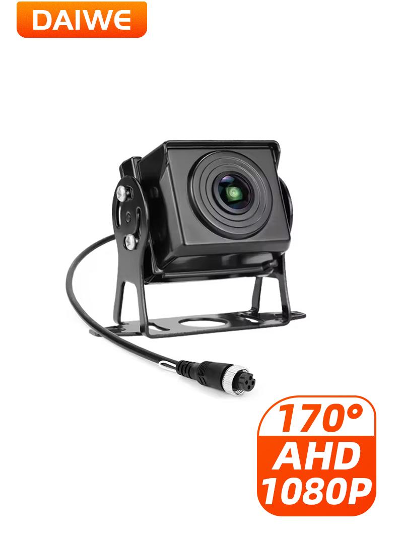 

Камера AHD1080P типа рыбий глаз с ночным видением, возможность переключения сигнала на AHD720P, водонепроницаемая, подходит для установки на троллейбус, автобус, грузовик