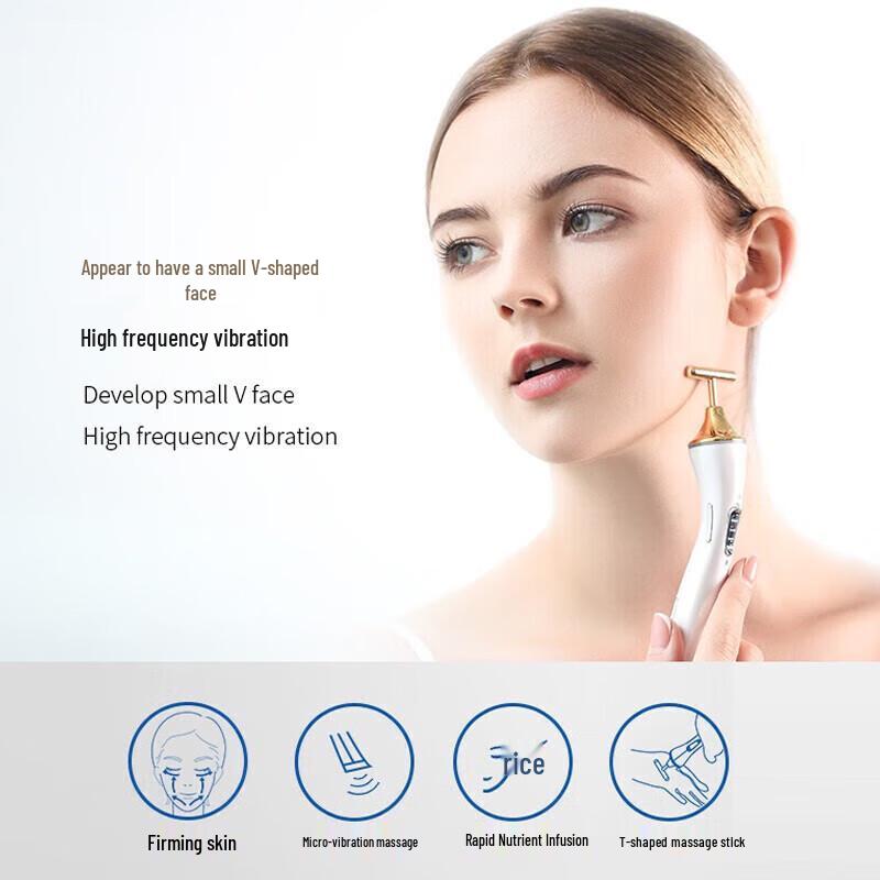 Jindao KD9060 Gold Bar Facial Massager CN Plug (adapter Included)