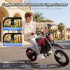 Trotinetă Electrică A12 pentru Copii 350W 4.5Ah Roți de 12'' Suspensie Față și Spate 3 Viteze 8-25KM/H Autonomie 19-22KM Trotinetă Electrică pentru Copii