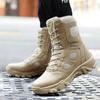 Men Male Masculine Botas Outdoor Leisure Boots Hiking Sneaker Motorcycle Ankle Boots Black Botas Walking Sneaker