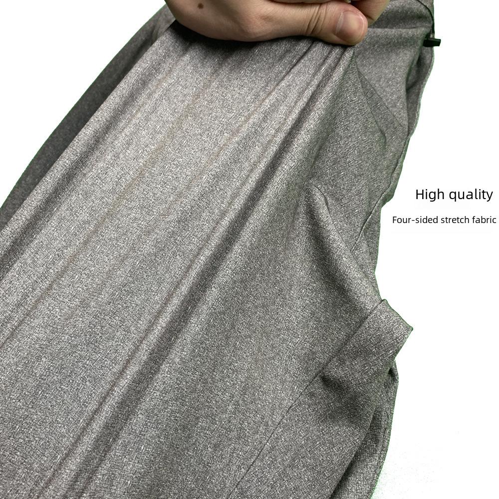 Herren Wasserdichte Stretch Business Casual Shorts - Schnelltrocknende Sommer Strandanzug Hose