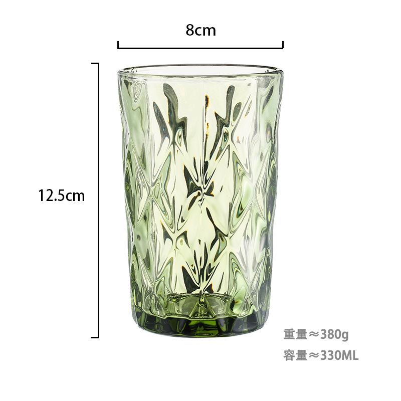 330 Ml Water Glass for Juice Beer Tea Milk Wine Drinking Drinkware for Cold Drink Glasses Family and Friends Party
