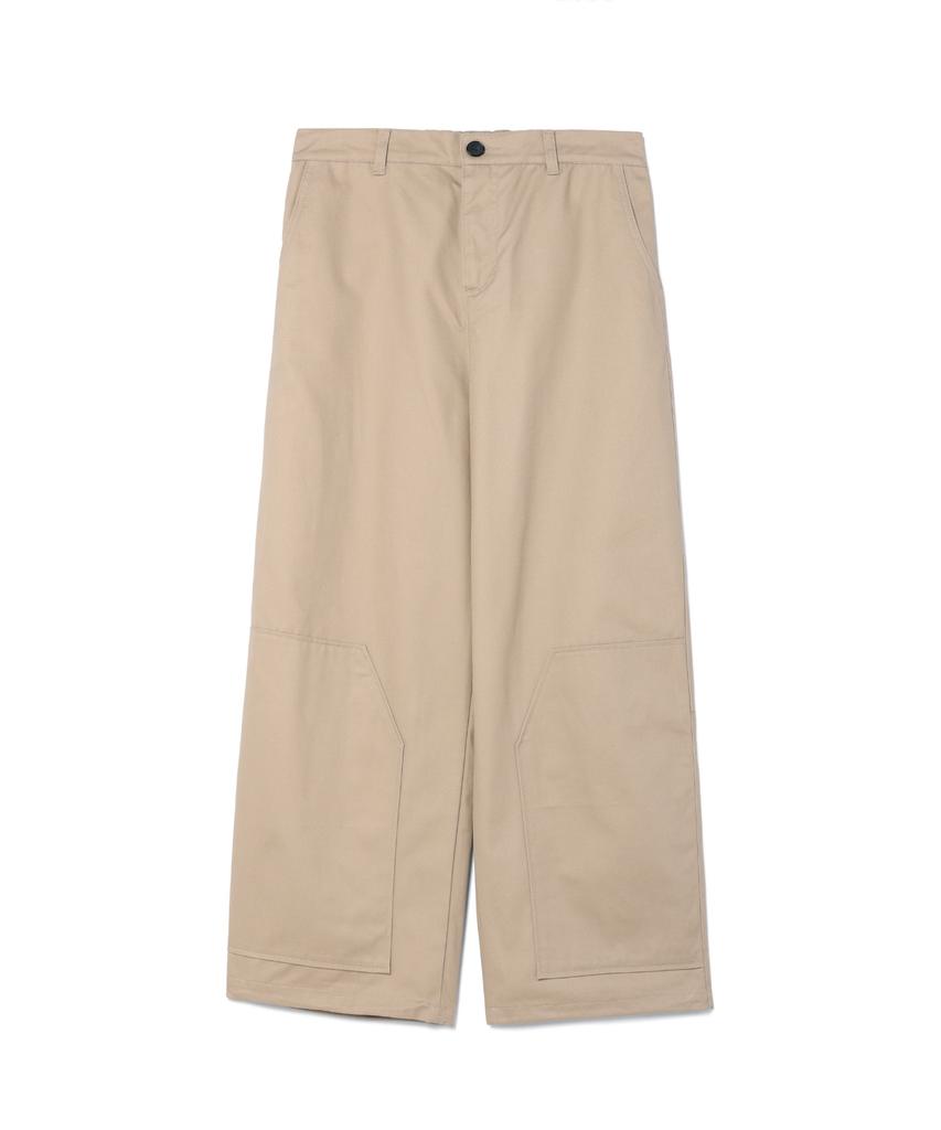 Iseuteuseobiseusyab Ess Cotton Carpenter Pants - Beige