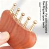 Portable Brass Gua Sha Massage Tool Head Neck Leg Body Meridian Massager Lymphatic Muscle Relief Pain Deep Tissue Massage