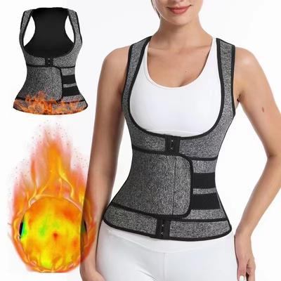 Guaina Contenitiva per Pancia Corsetto in Neoprene Corsetto Ispessente Guaina Postpartum Fila di Bottoni Sottogiacca