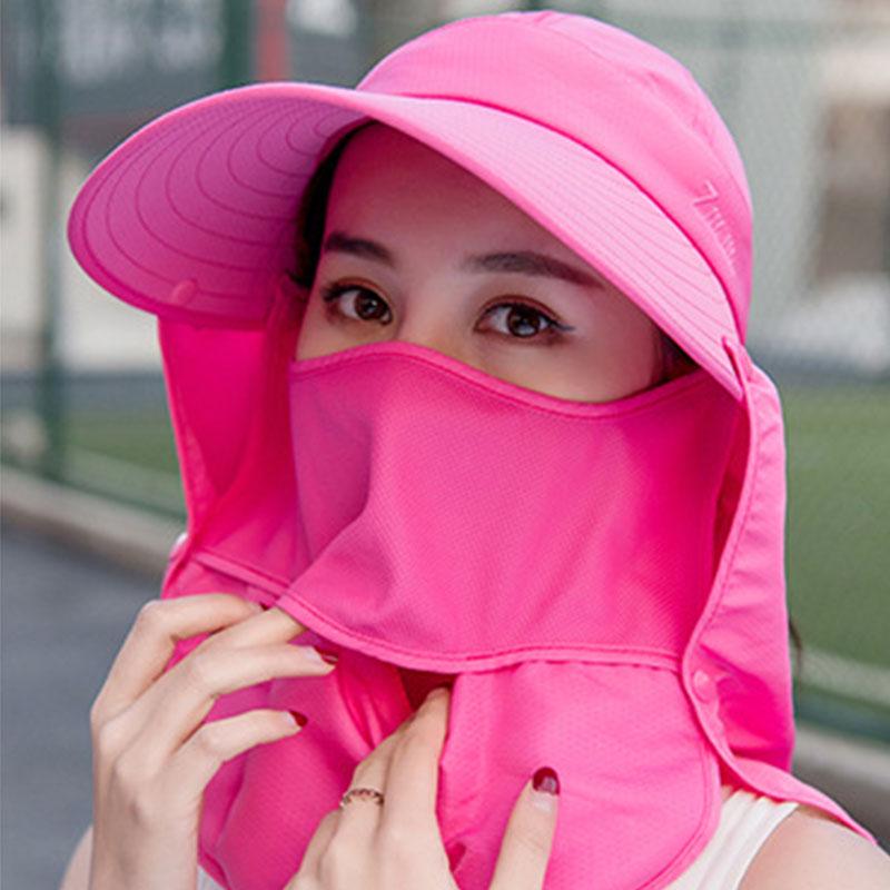 Buy Useful Prohibit UV Protection Wide Brim Sun Hat Face Neck ...