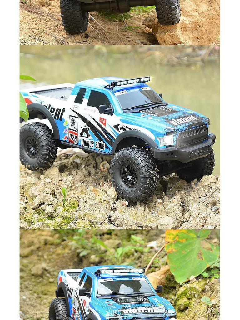 1:10 Scale Four-Wheel Drive Big Foot Off-Road Rock Crawler RC Car