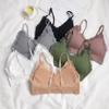 Mädchen Unifarbene Spitzen-BHs Rückenfrei Verstellbare Träger Push-Up-BHs für Frauen Sexy Dessous Lässiges Innen-West Top Mode Damen Polster-BHs