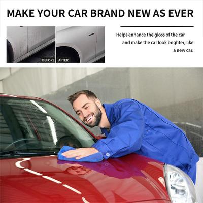 Car Scratch Repair Wax Protection Wax Remove Car Oil Maintenance Windshield Window Body Front Repair Film Wax Repair E7G2