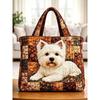 Animal Print Tote Bag - Shoulder Handbag With Zipper Pocket Daily Use Medium Size Street Style