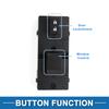 X Autohaux Front Side Power Window Switch for Nissan Rogue Versa No.25411EL30A