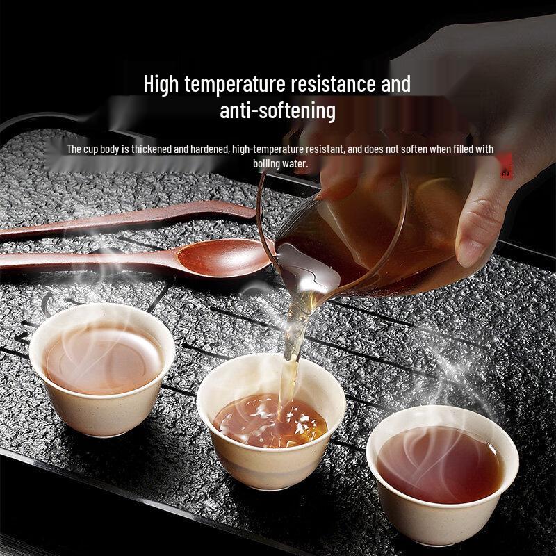 ZISIZ Disposable Thickened Heat-Insulated Kung Fu Tea Cup