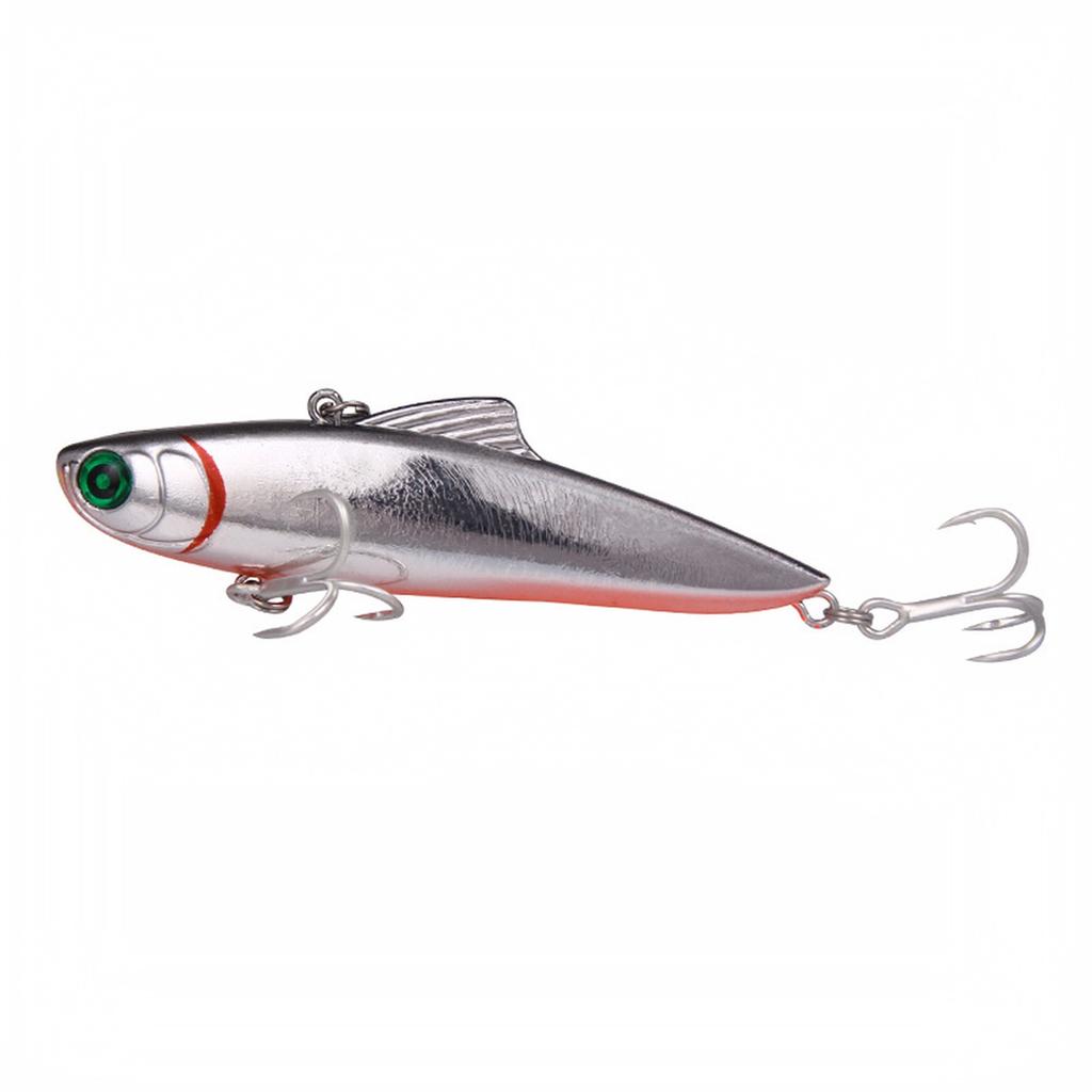New Vibration Sinking Fishing with Long and Grooved Hooks for and