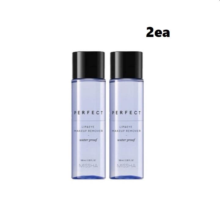 Missha Perfect Lip & Eye Makeup Remover Waterproof 100ml x 2ea