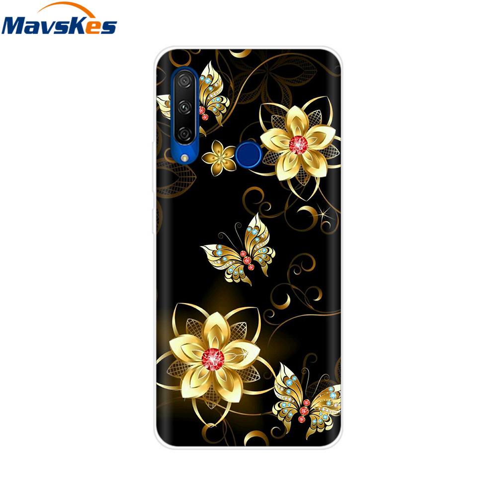 Painted Case For Alcatel 1S 2020 5028Y 5028D Case TPU Soft Silicone Cover Funda For Alcatel 1S 2020 Case Cover Etui Bumper Coque