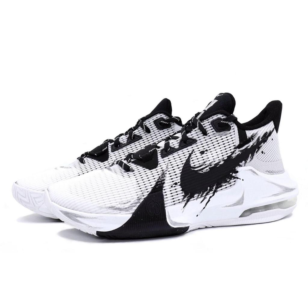 Nike Air Max Impact Basketball Shoes Men's Low top White/Black DC3725-100(Team25-XSC)