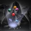 (Projector)49 PCS Double-Colors Polyhedral Dice For Dungeons And Dragons Table Games