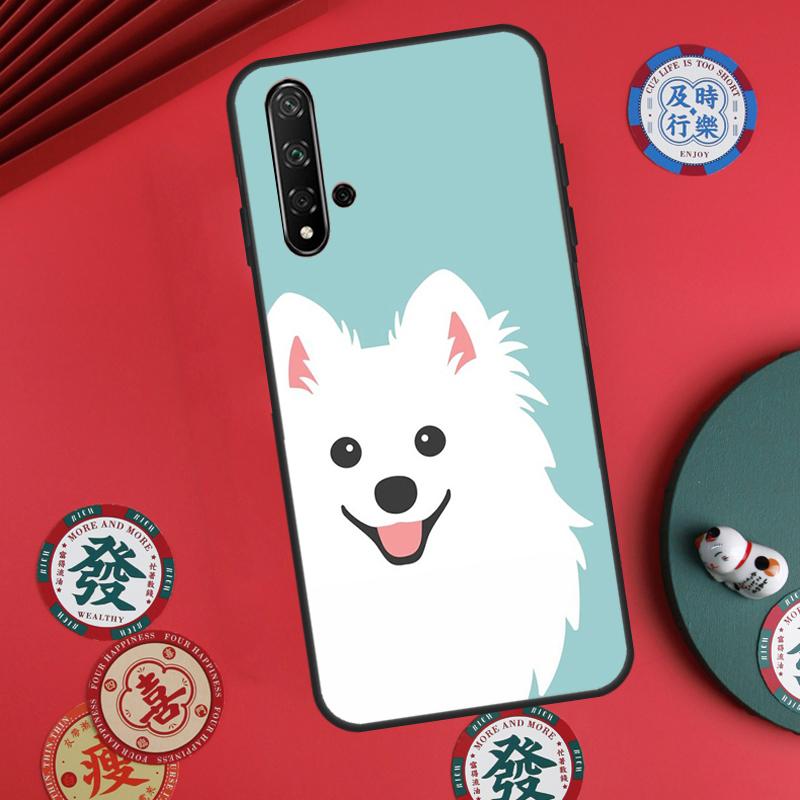 Japanese Spitz Dog For Huawei Nova 5T 9 10 SE 7i 8i 11i 12i Y73 Y72 Y61 Y91 Y60 Y70 Y90 P20 P30 P40 Lite Case