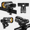 Bicycle Headlight Aluminum Alloy Waterproof Zoom USB Rechargeable Modes Adjustable MTB Road Mountain Bike Night Riding LED Front Lamp