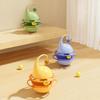Interactive Tumbler Cat Toy Funny Puzzle Cat Food Dispenser with Fluffy Ball And Bell Self Play Kitten Enrichment Toy for Indoor Cats