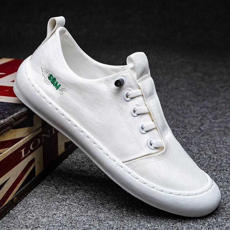 Men's Summer Casual Cloth Shoes Trend All-match Breathable Men's Non-slip Comfortable To Wear Versatile Shoes