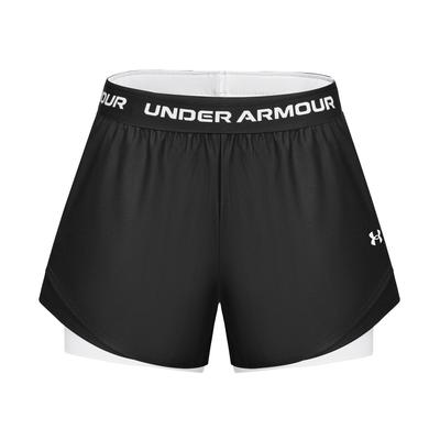Tech Play Up 2 In 1 Hyrox Training Running Fitness Soft Comfortable Loose Breathable Shorts Women Shorts Black 6011111-001