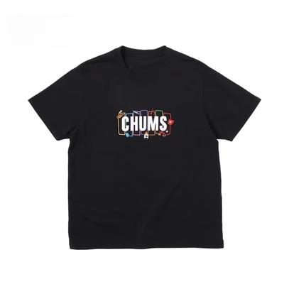 CHUMS Vintage Letter-printed Graphic T-shirts High Quality Men's and Women's Short Sleeve T-shirts Men's Clothing Top T-shirts