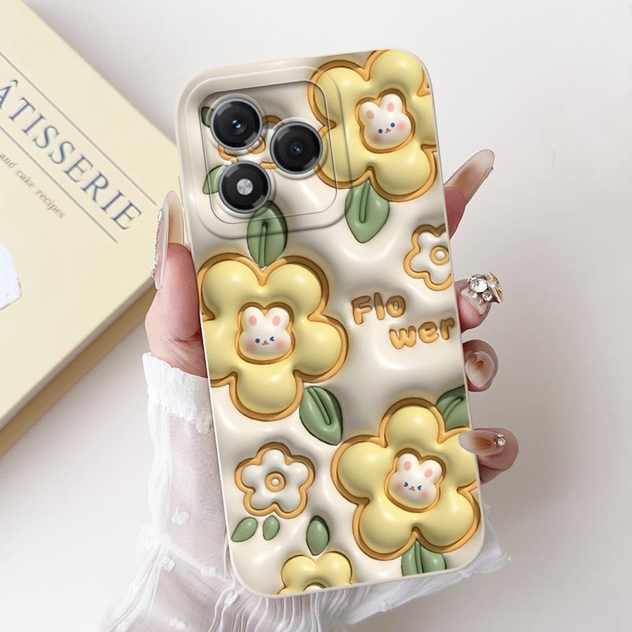

Flower Girly Fashion Phone Case For Huawei Honor 400 Lite ABR-NX1 Back Cover Butterfly Love Heart Honor400 Lite Bumper Fundas Honor 400 Lite