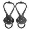 1 Paar Outdoor 5 Zähne Eiskrallen Rutschfestigkeit 5 Zähne Kletterschuh Spikes