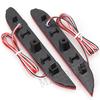 2PCS LED Rear Bumper Reflector Light For Nissan Leaf Pathfinder Rogue X-Trail X Trail JX35 QX56 Qashqai 2014- Tail Brake Lamp