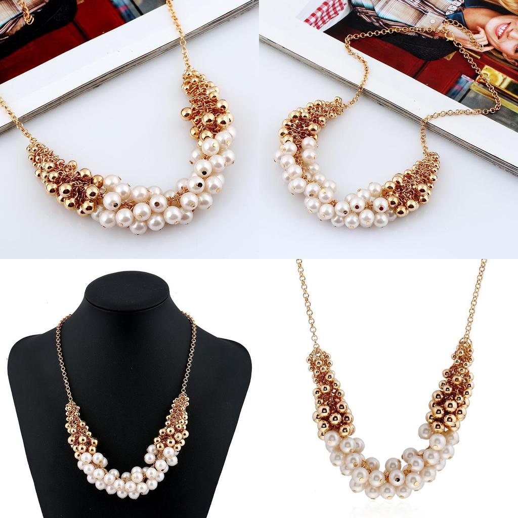 Fashion Simulation Pearl Women Necklace For Holiday Gifts And Fashion Lovers