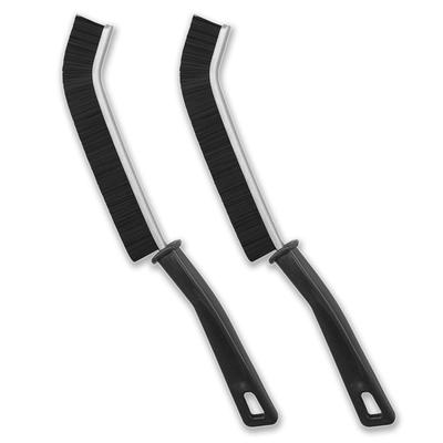 2Pcs Gap Cleaning Brushes Ergonomic Handle Stain Remover Narrow Gap Brushes for Home Kitchen Bathroom