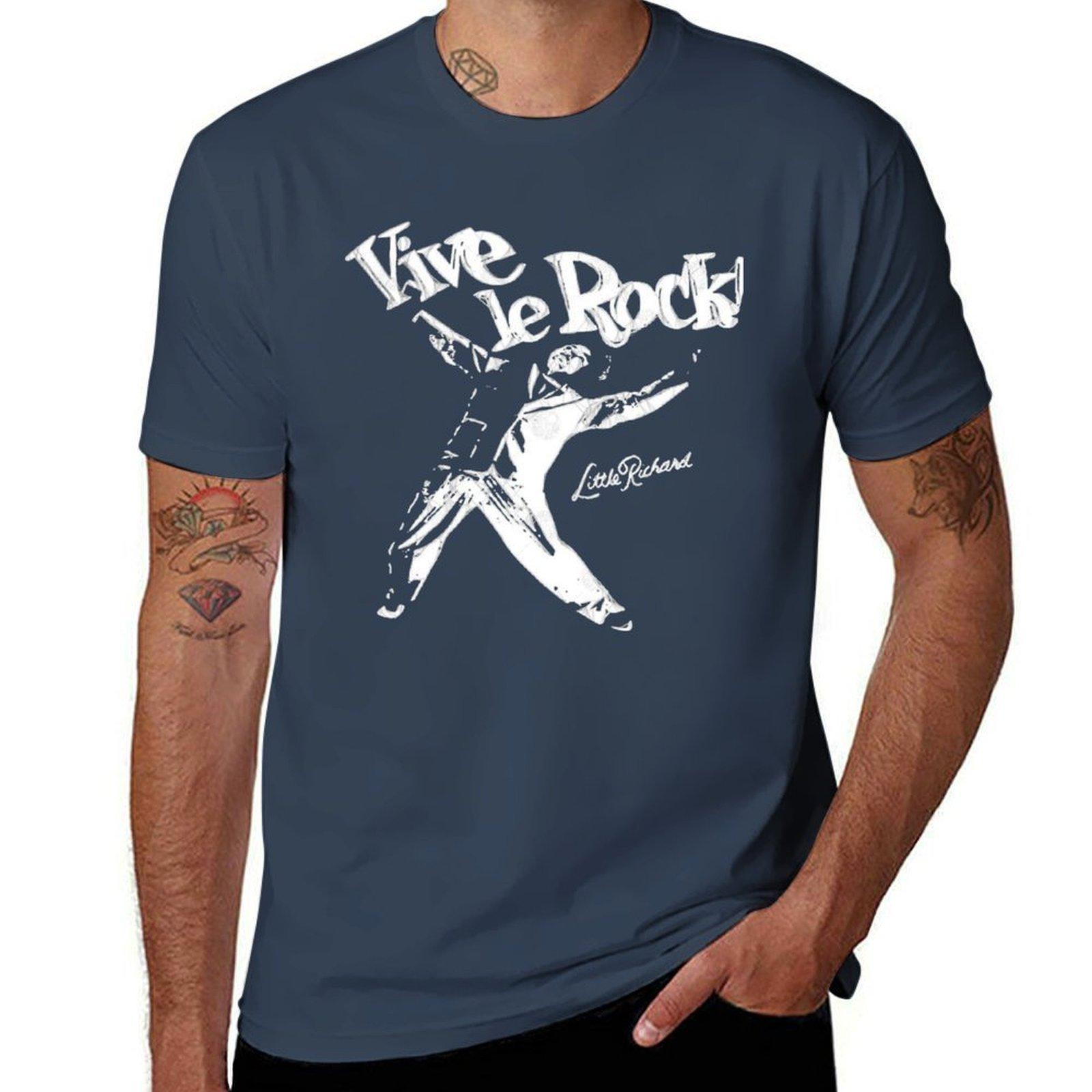 Vive le Rock TShirt Plus Size Loose Short Sleeve Top S