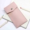 Large Capacity PU Leather Ballpoint Pen & Glasses Storage Bag