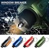 Window Breaker and Cutter Keychain,2 In 1 Car Safety Hammer Glass Break Under Water,Emergency Window Punch Escape Tool for Vehicle (2, Greengreen)